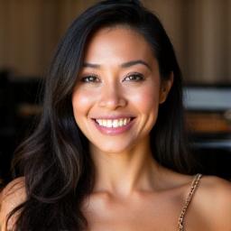 Retrato de Elena Rico, vocalista y pianista.